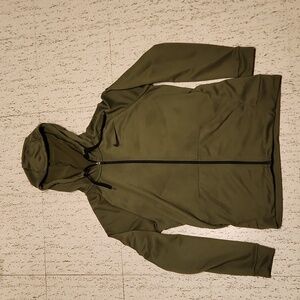 Nike Dri Fit Embroidered Full Zip Hoodie Sweater